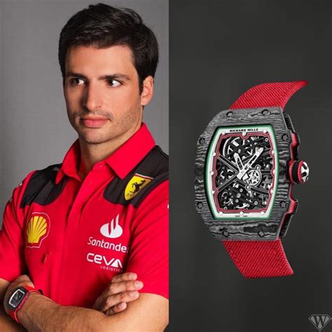 carlos sainz orologio richard mille|charles sainz richard mille.